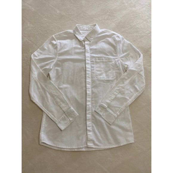 Men's Lululemon White Button-Up Shirt - Picture 1 of 5